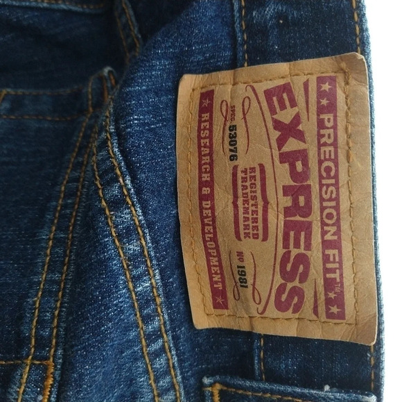 Vintage Express Low Rise Flare Jeans EUC ❤️ - Picture 5 of 8